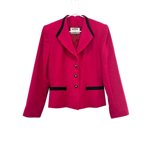 Kasper for ASL Vintage Pink Blazer; Women's 4 - Picture 1 of 6